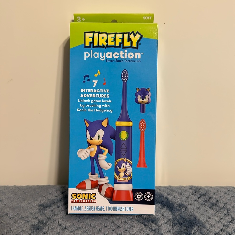Firefly Play Action SONIC THE HEDGEHOG Smart Sonic Toothbrush